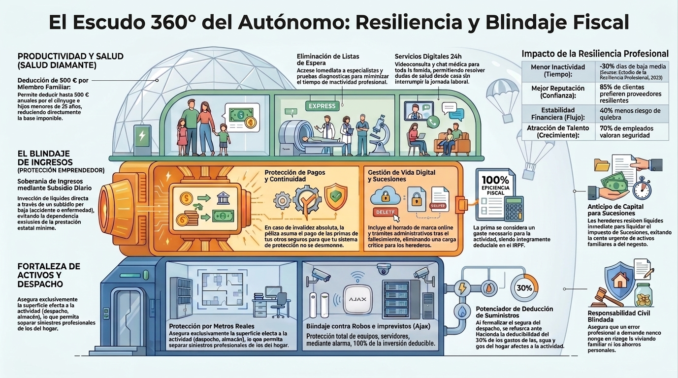 Detalle del Ecosistema de Protección Emprendedor