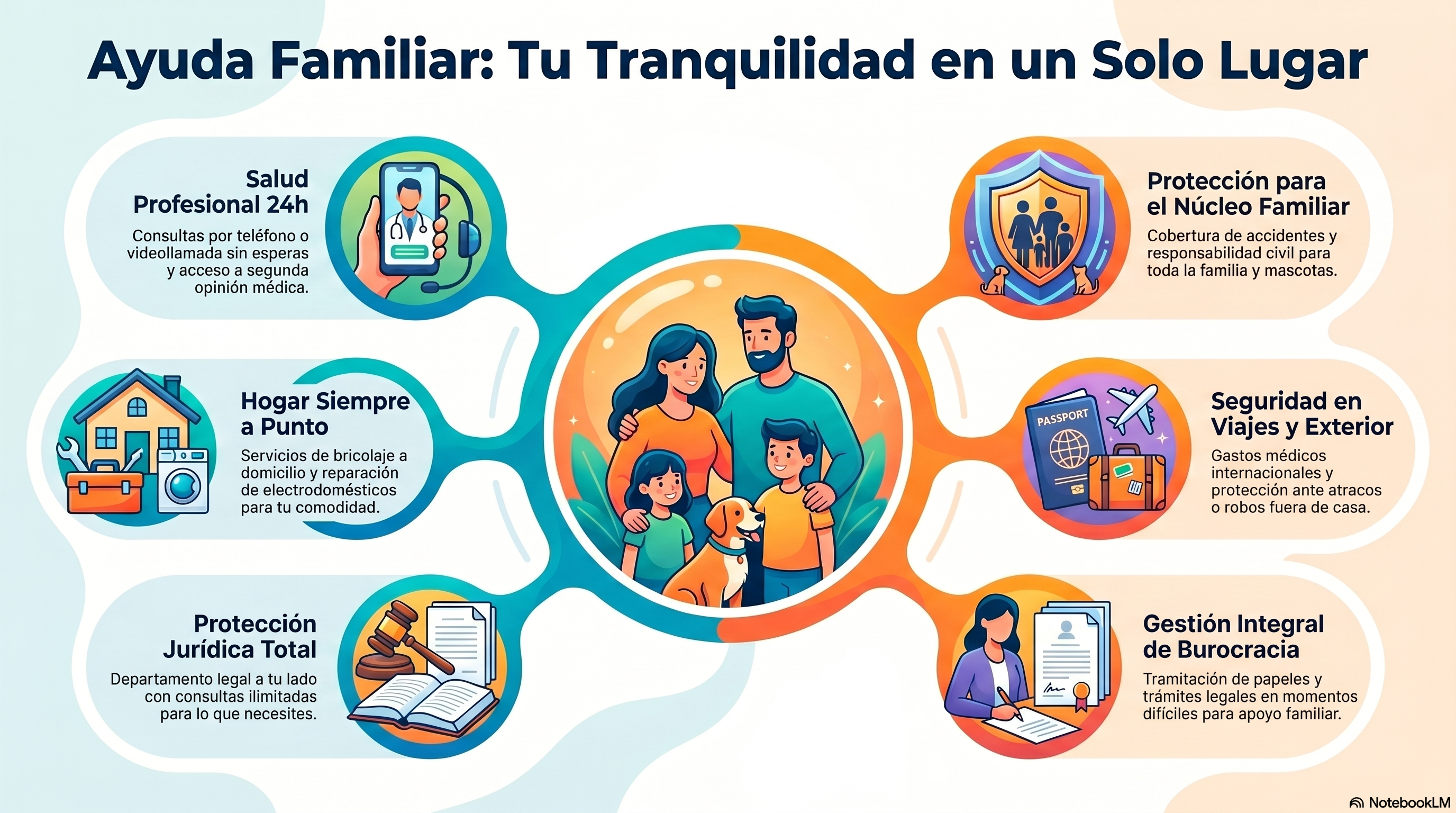 Seguro Familiar Infografía