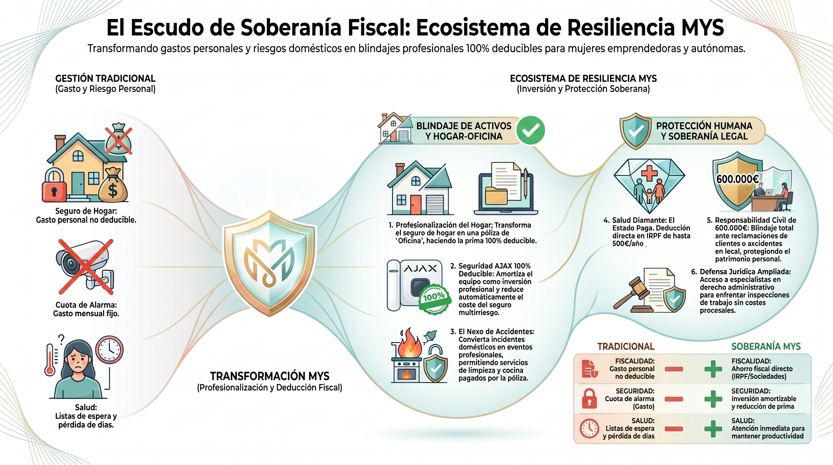 Mujer Emprende 360 Infografía
